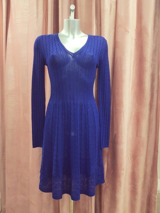 Robe MISSONI bleu Roy