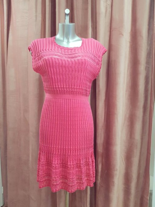 Robe MISSONI  rose - Copie