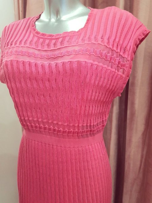 Robe MISSONI  rose - Copie